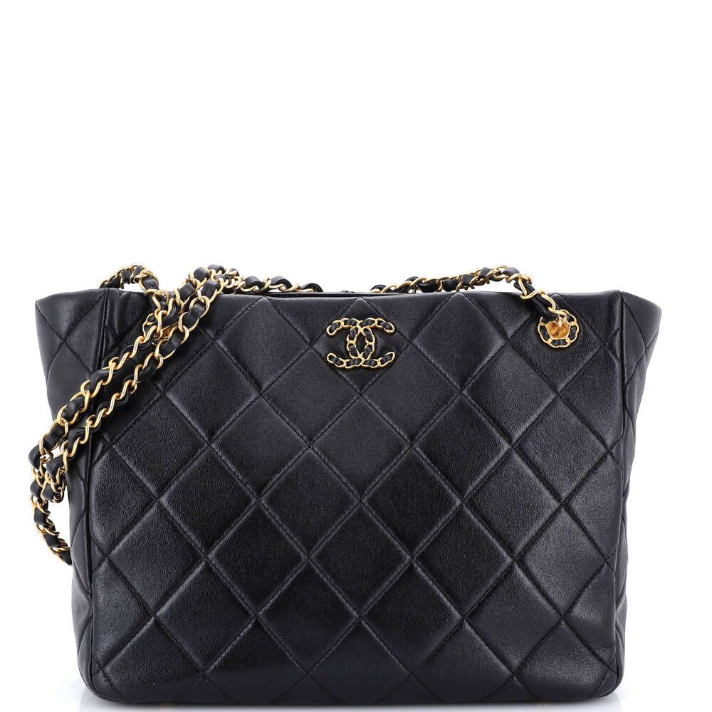 Chanel Chain Infinity Tote Quilted #253052C49B